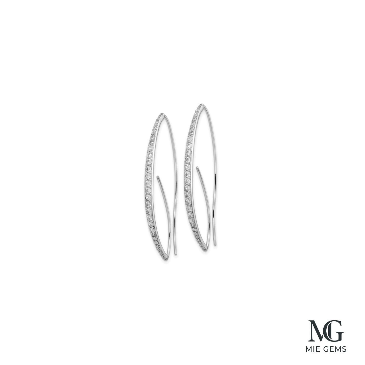 Eclat Diamond Marquise Threaders