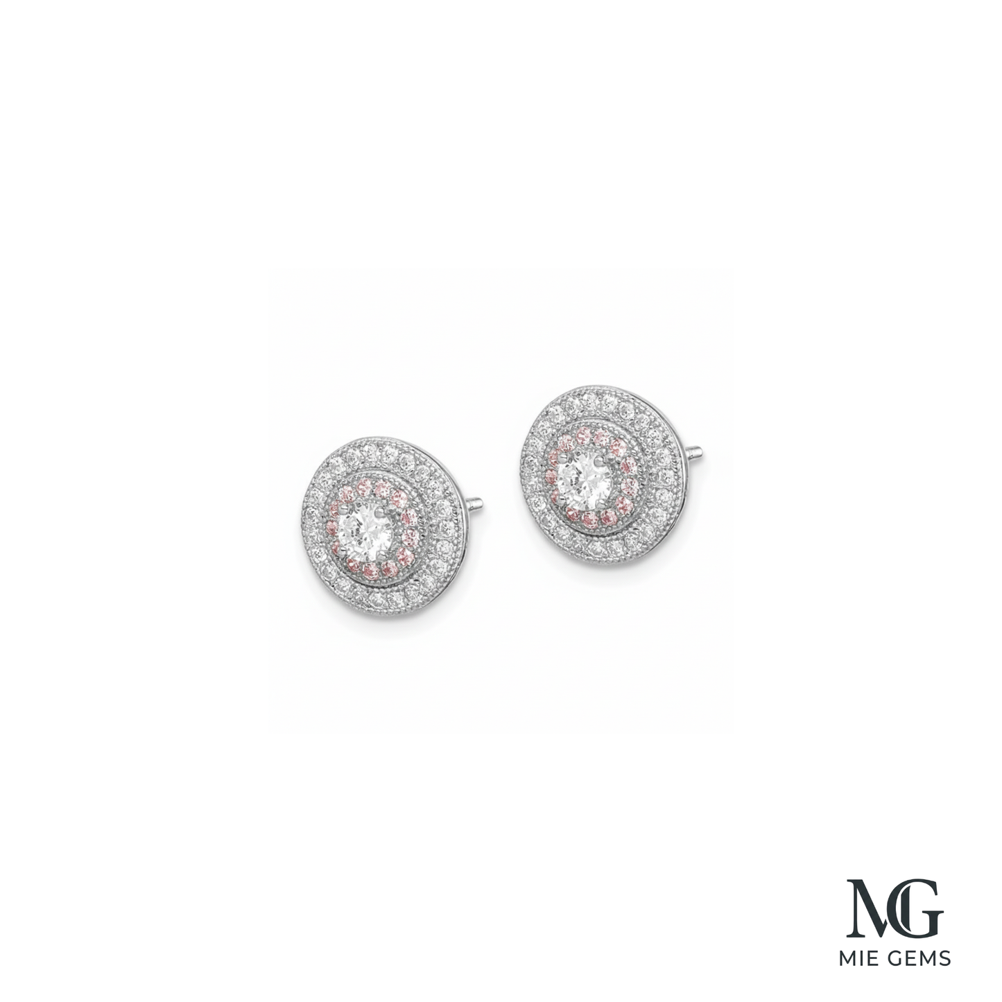 Rose Light Studs