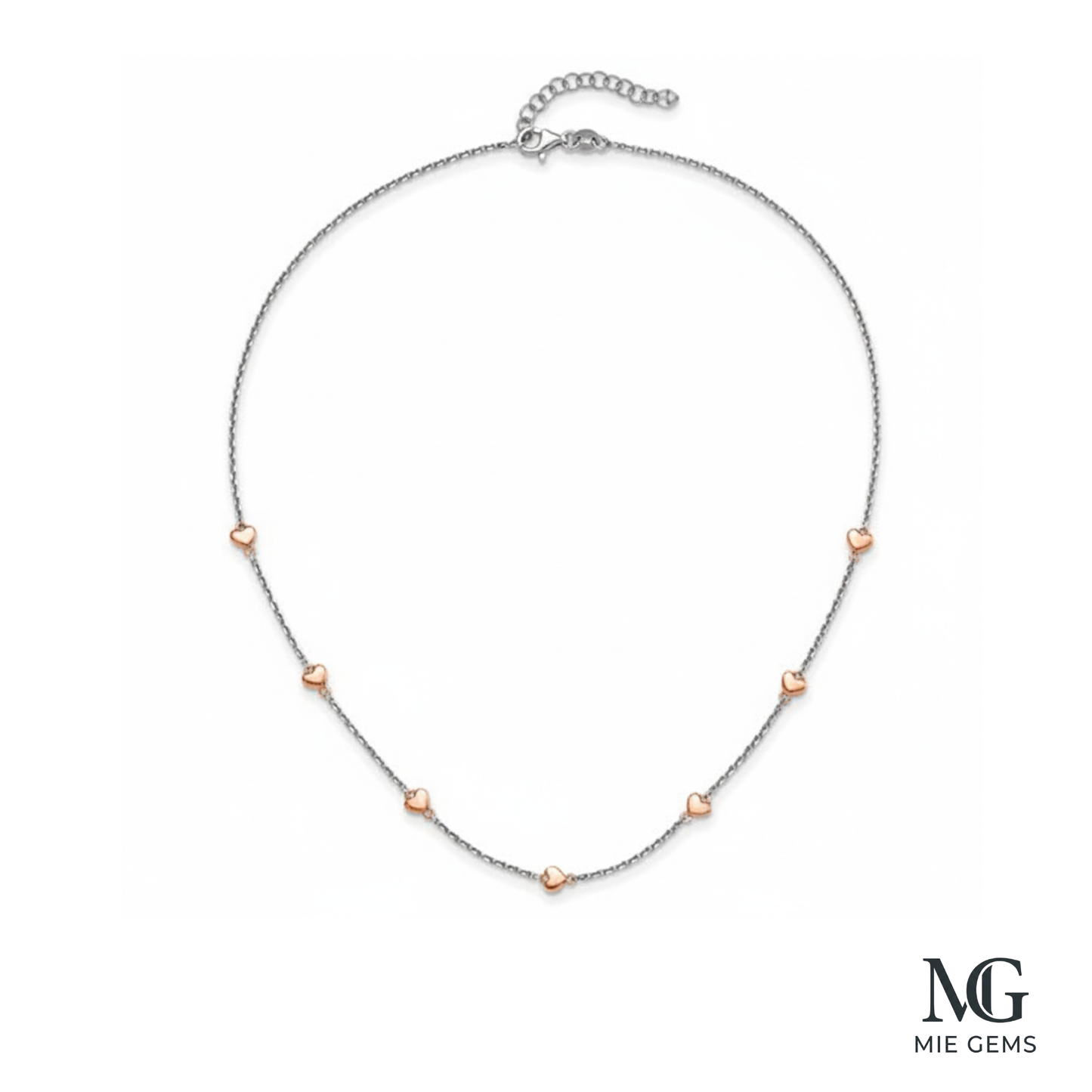 Coeur Rose Necklace