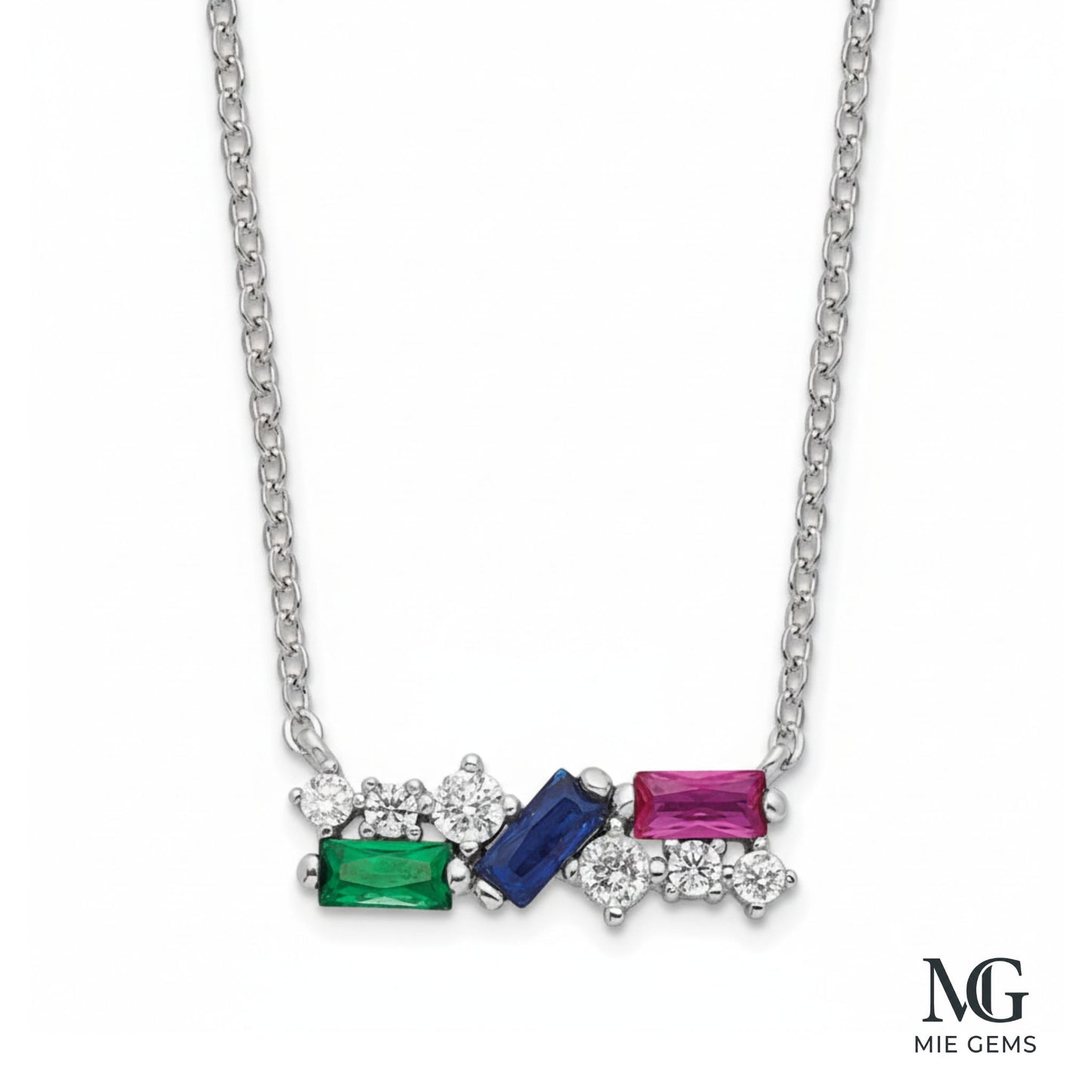L’Eclat Multi-Gem Collier