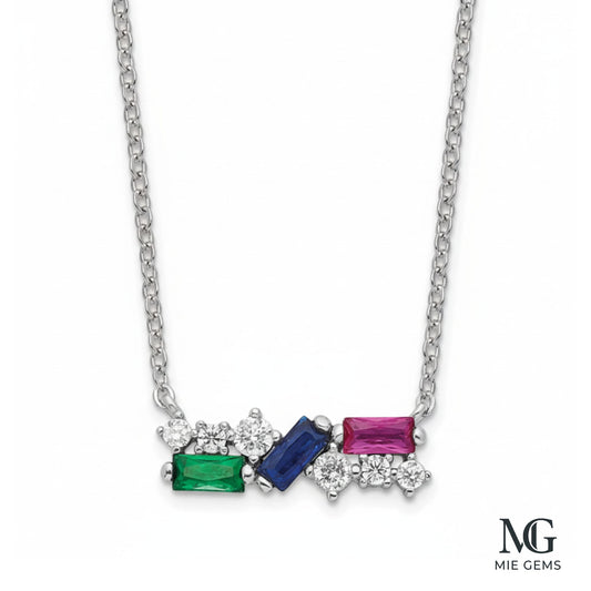 L’Eclat Multi-Gem Collier
