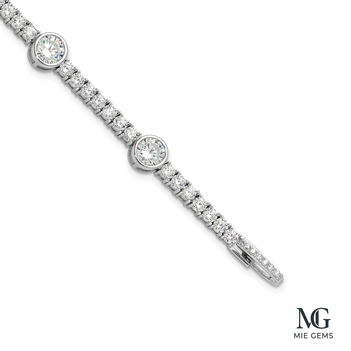 The Infinite Radiance Tennis Bracelet