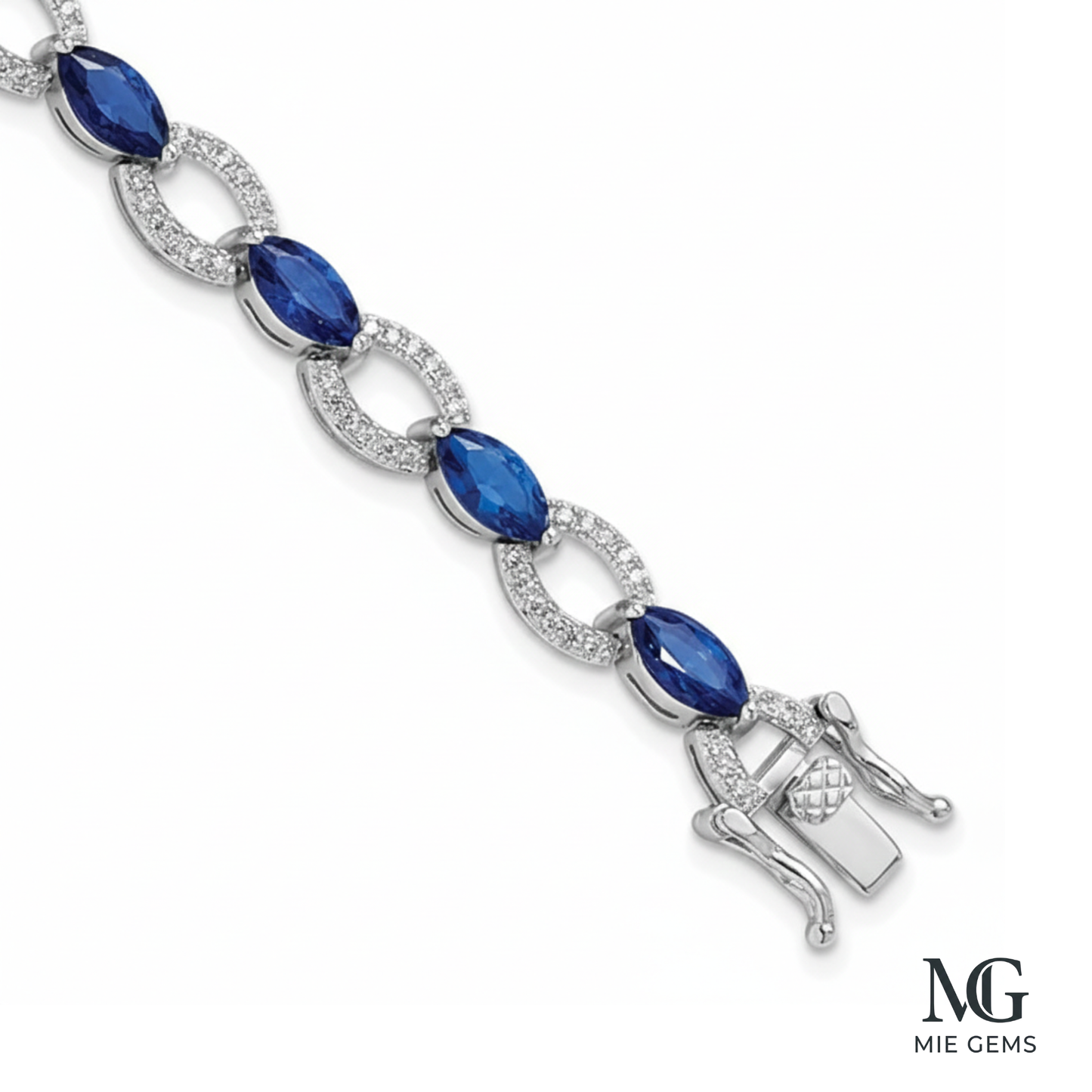 Éclat d'Azur Sapphire Bracelet