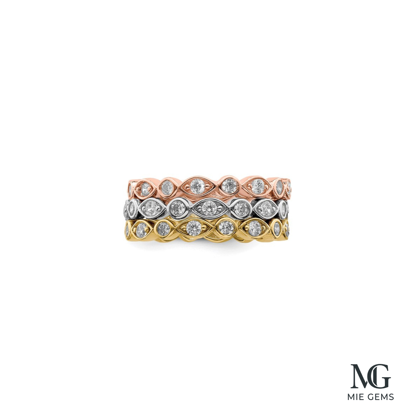 Éclat Stacking Bague