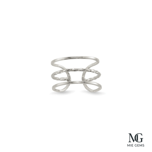 Torsade Multi-Layer Ring