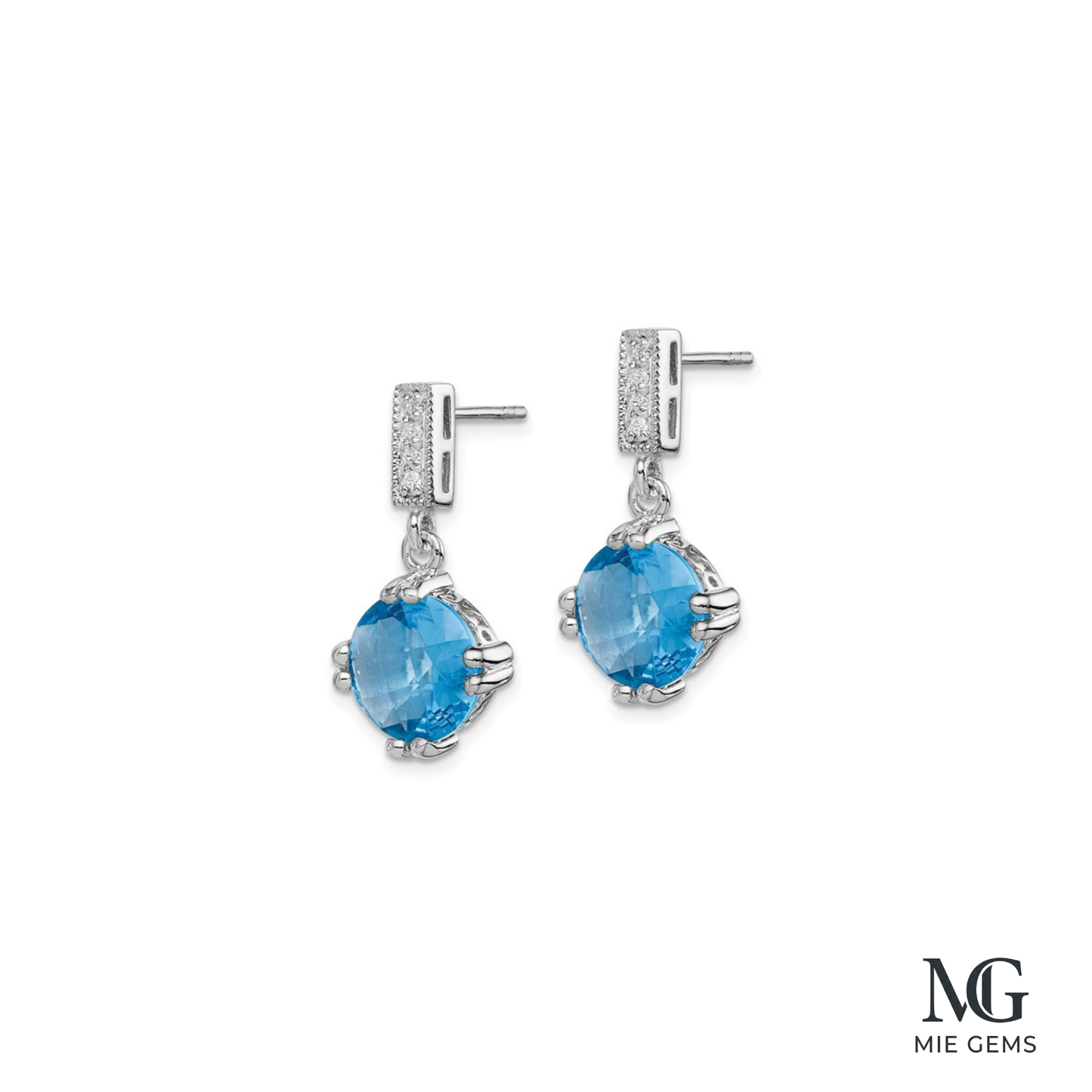 The Bijou Bleu Dangle Earrings