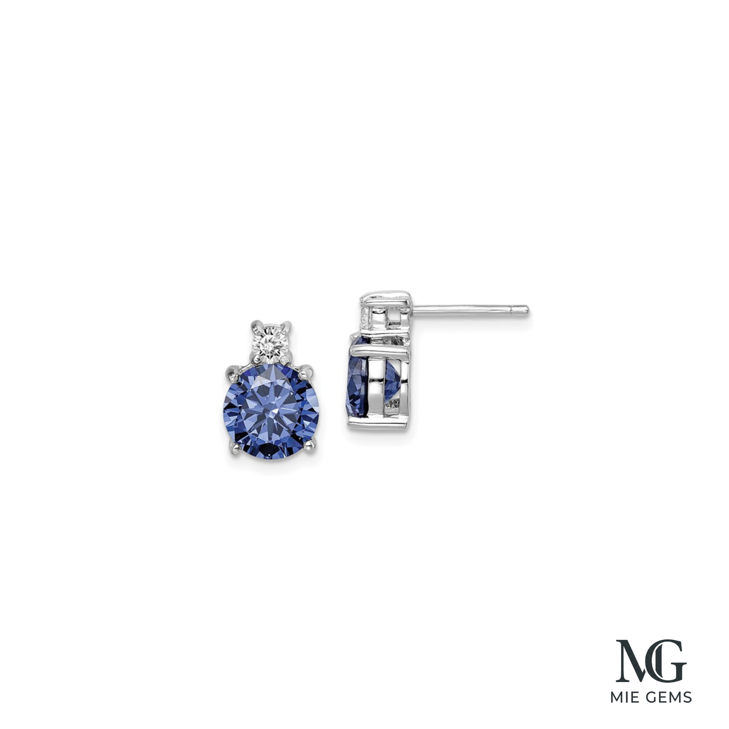 Sapphire Eclat Studs