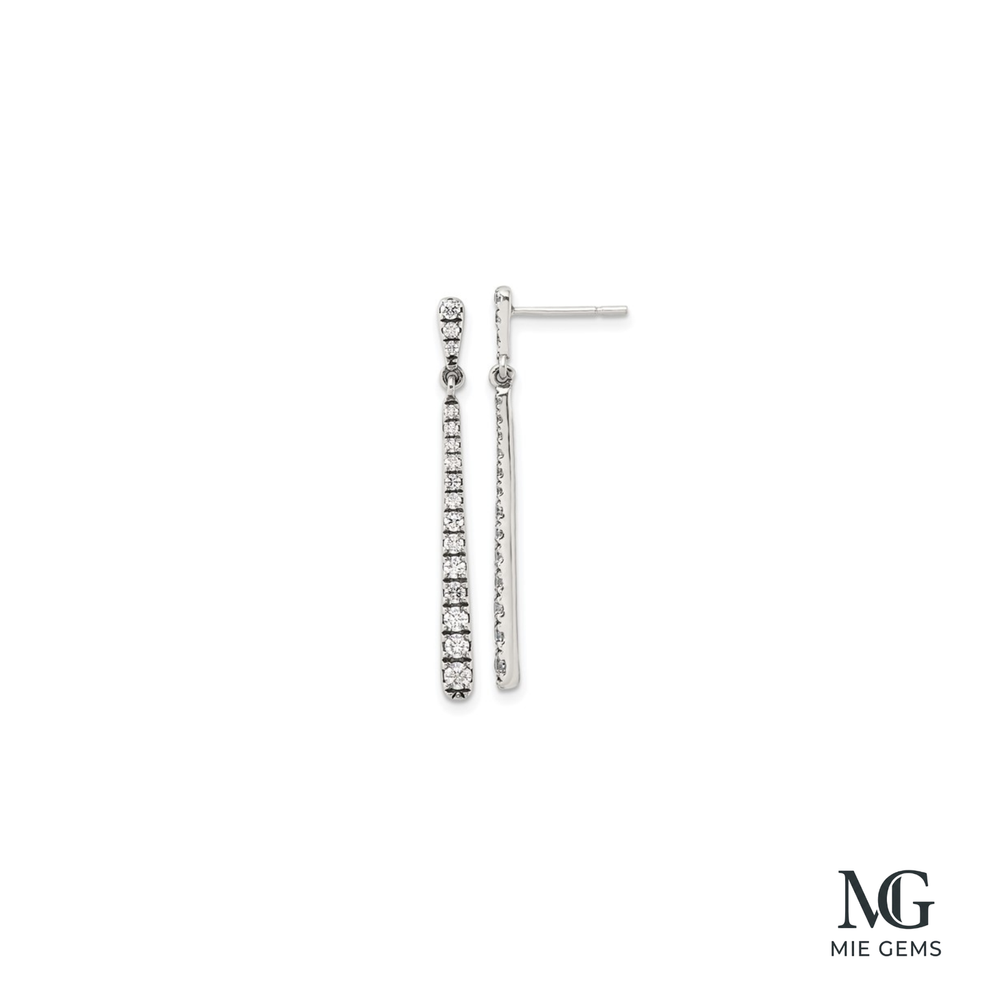 Eclat Silver Dangle