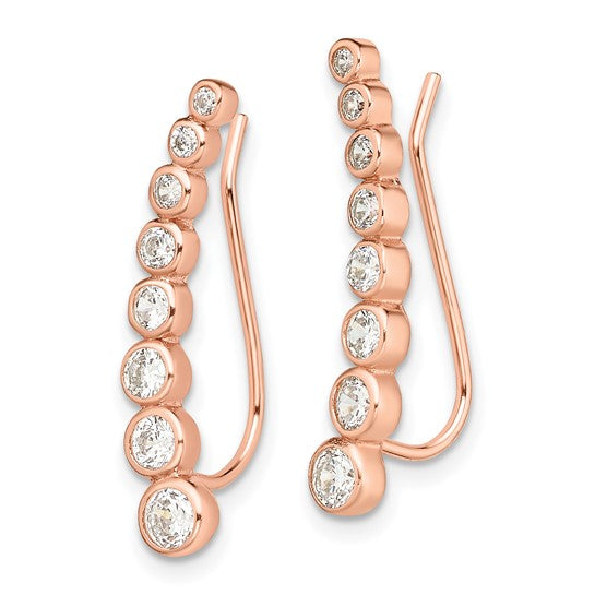 Eclat Gold Ear Climbers
