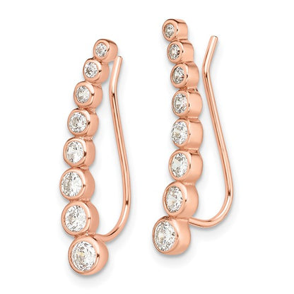 Eclat Gold Ear Climbers