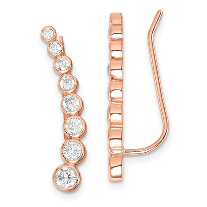 Eclat Gold Ear Climbers