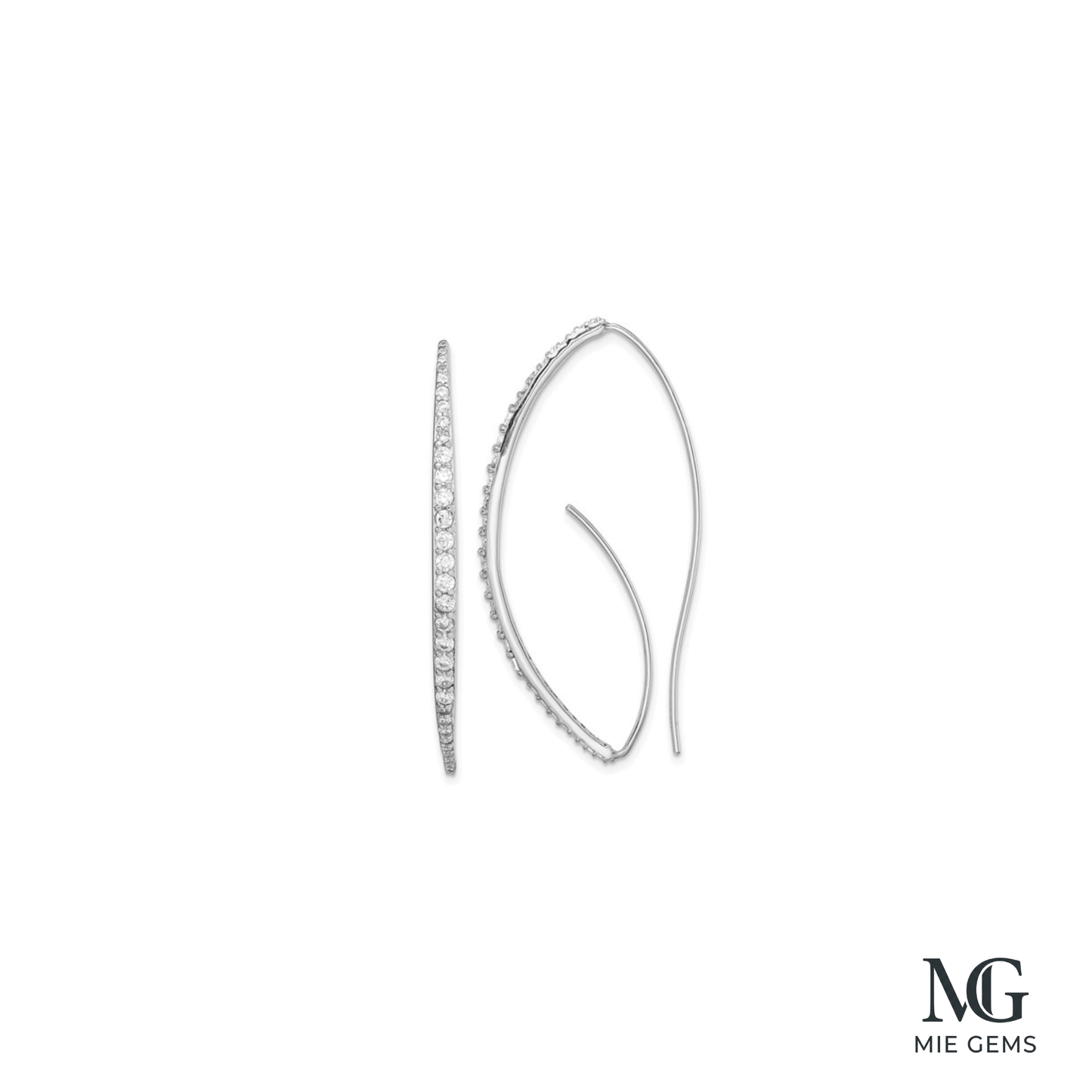 Eclat Diamond Marquise Threaders