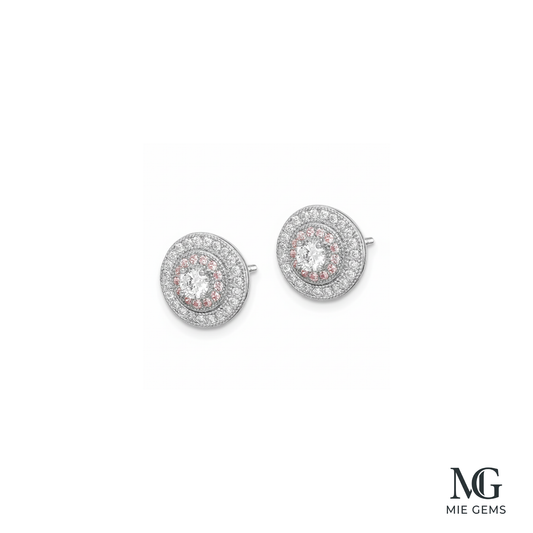 Rose Light Studs
