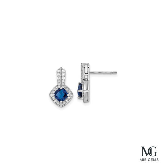 Bleu Royale Drop Earrings