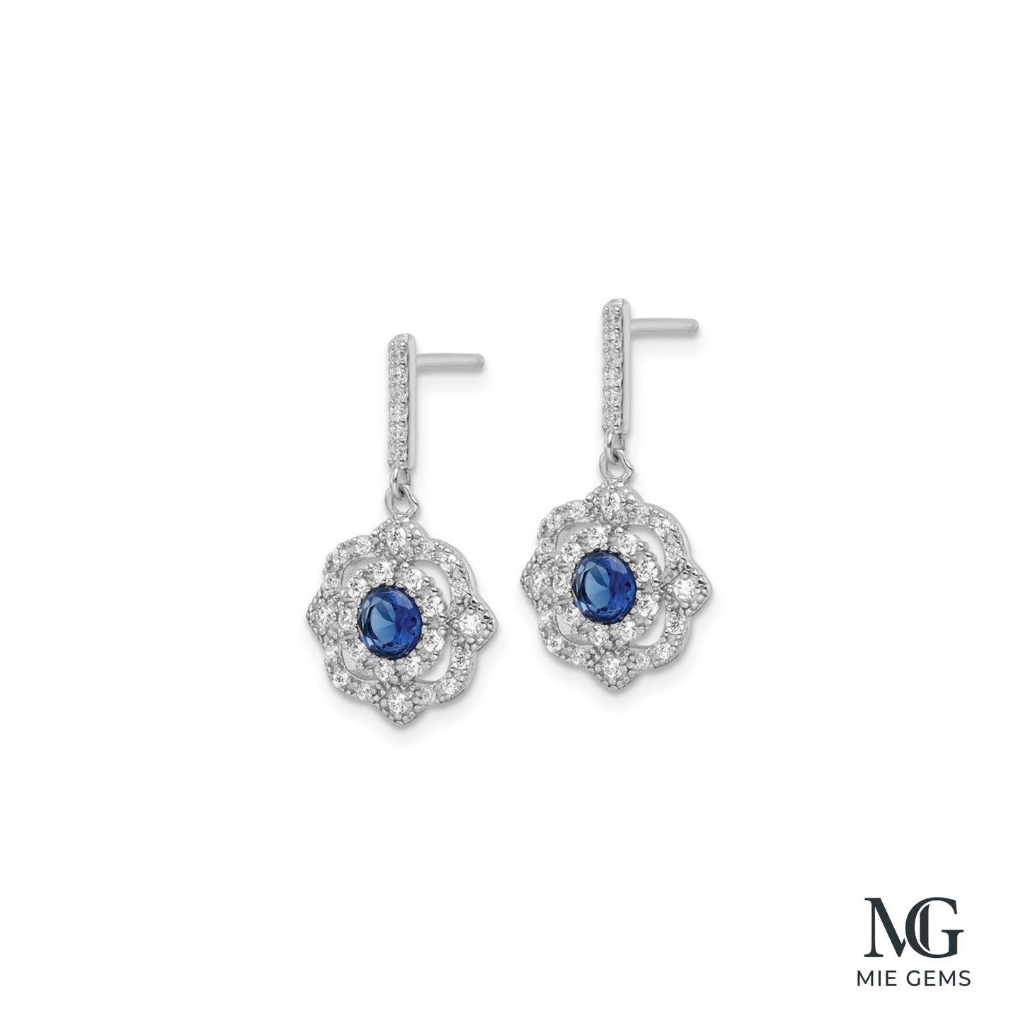 Bleu Royale Drop Earrings