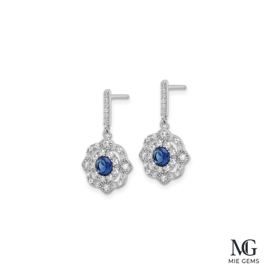 Bleu Royale Drop Earrings