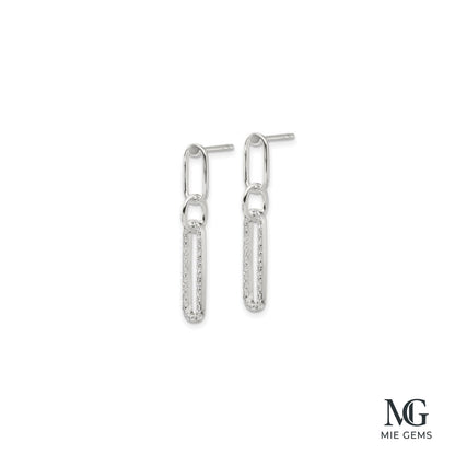 Elegance Link Earrings