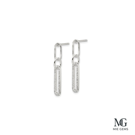 Elegance Link Earrings