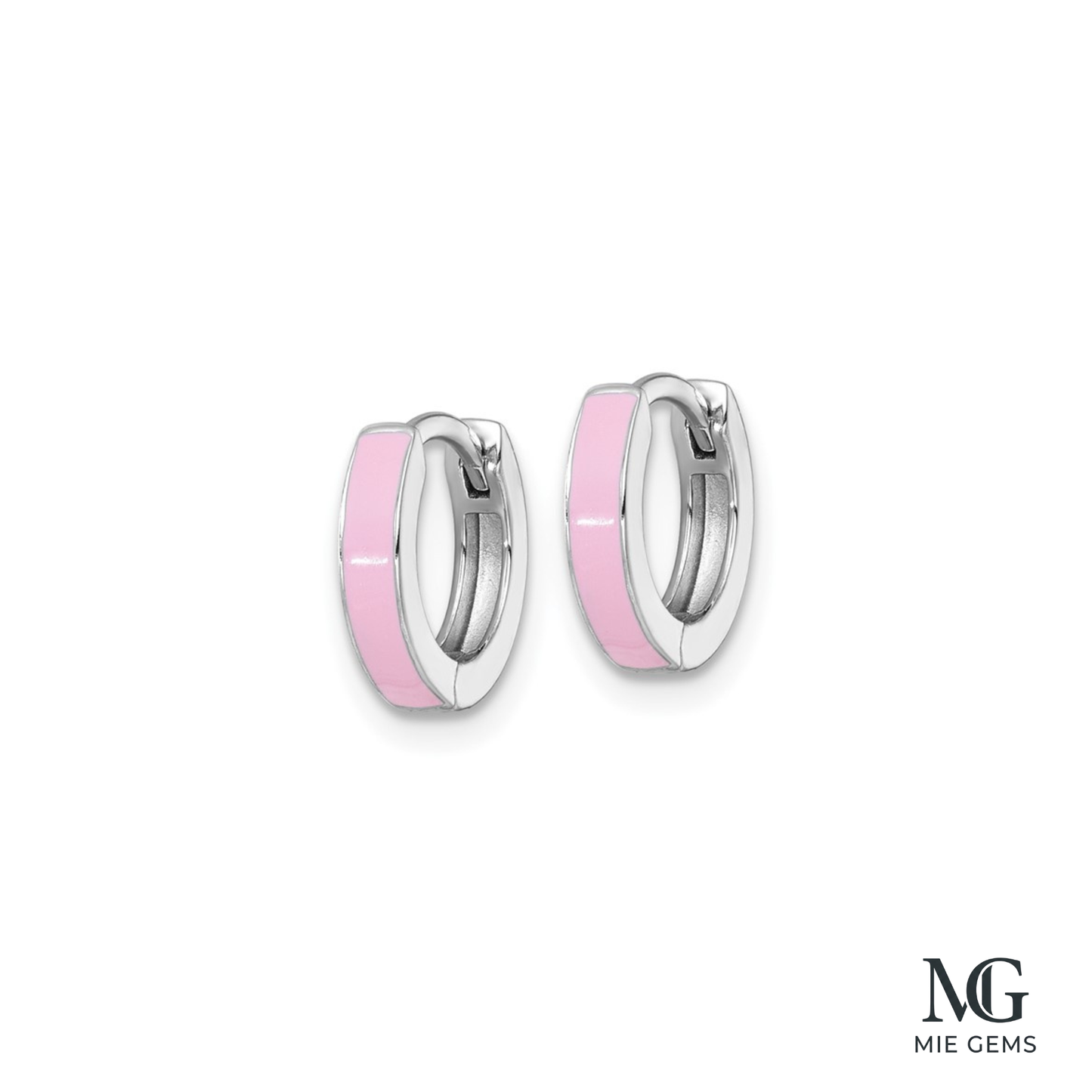 Petit Rose Hoops