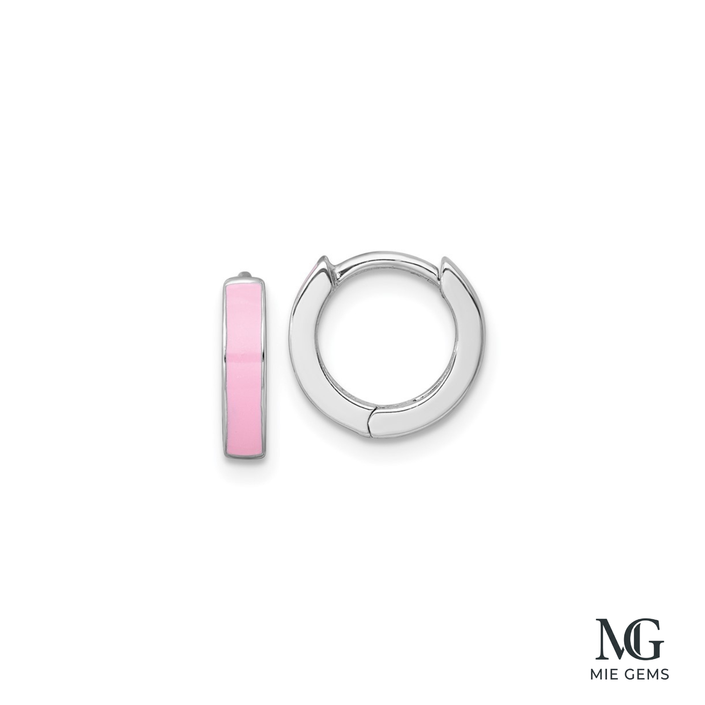 Petit Rose Hoops