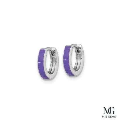 Petit Rose Hoops