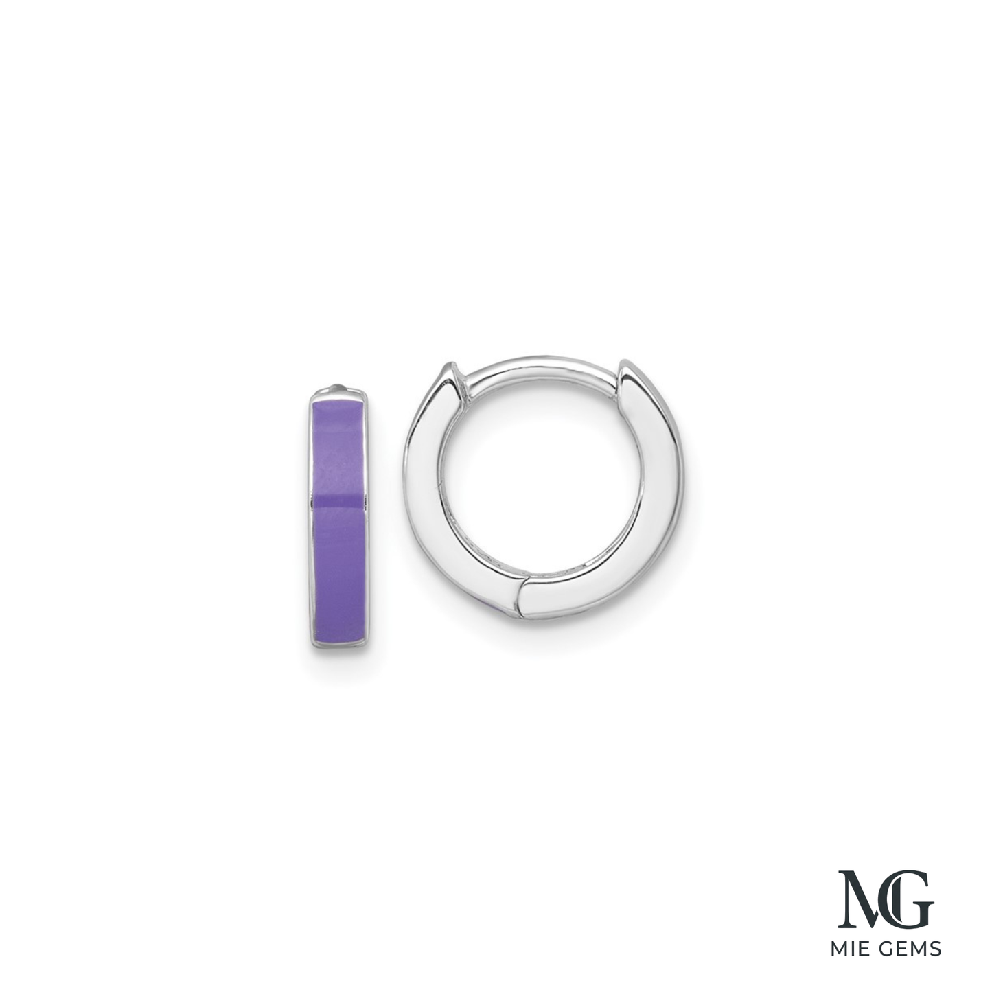 Petit Rose Hoops