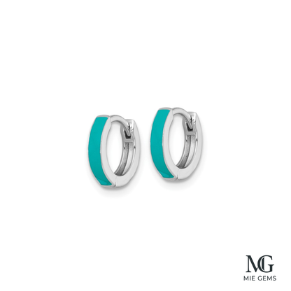 Petit Rose Hoops