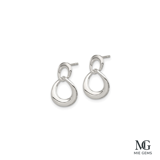 Chic Argenté Hoops
