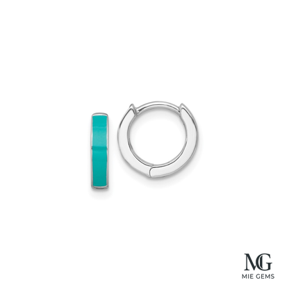 Petit Rose Hoops
