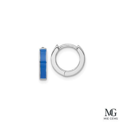 Petit Rose Hoops