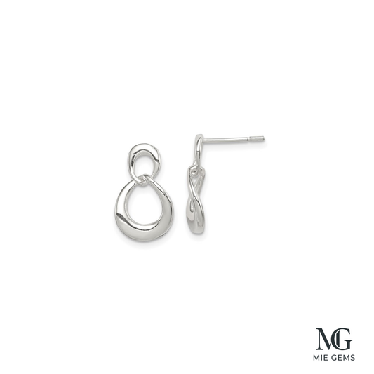 Chic Argenté Hoops