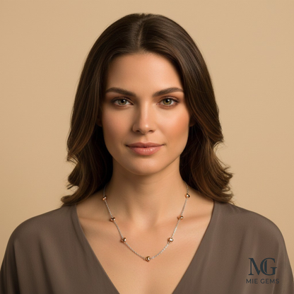 Coeur Rose Necklace