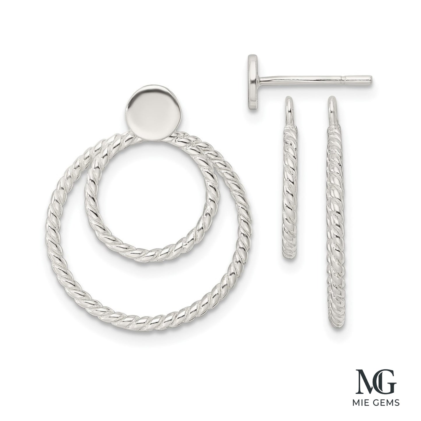 Le Cercle Twist Earrings