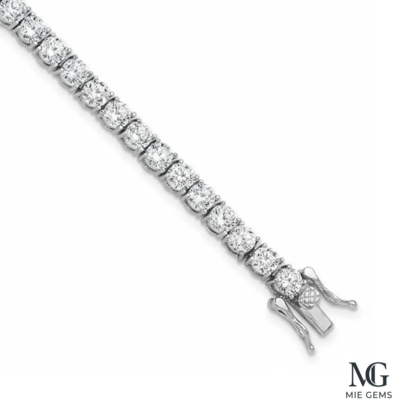 L'Éclat Golden Tennis Bracelet
