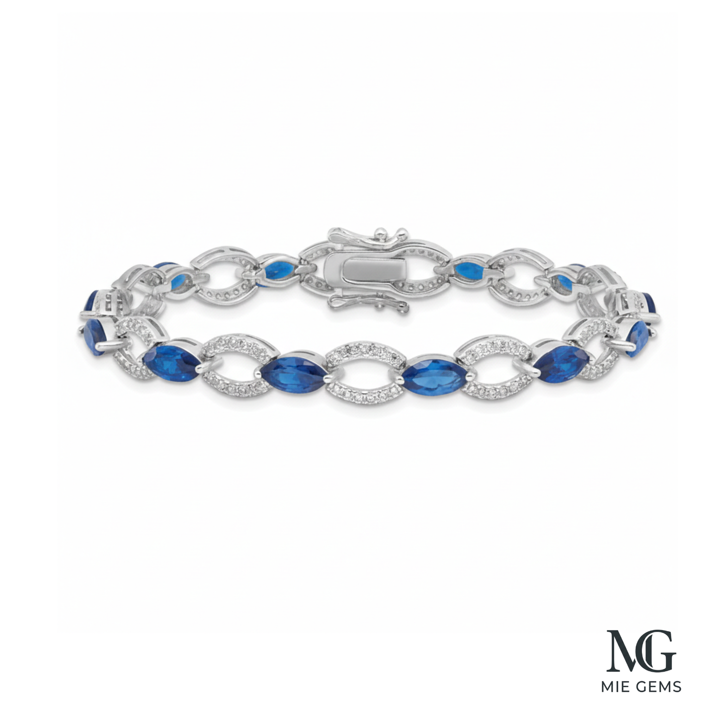 Éclat d'Azur Sapphire Bracelet