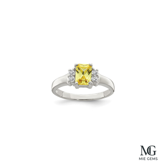 Soleil Diamond Ring
