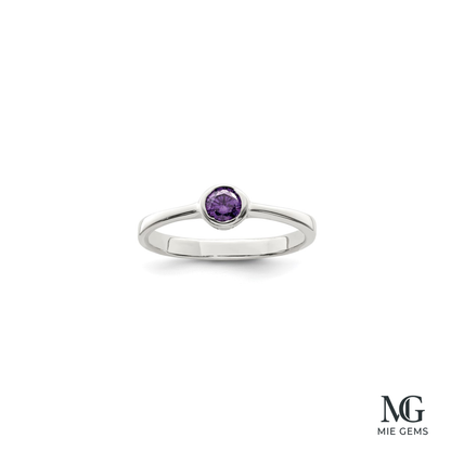 Bague Améthyste Chic