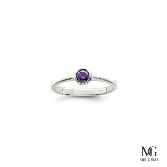 Bague Améthyste Chic