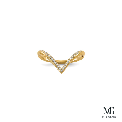 V-Shaped Eclat Ring
