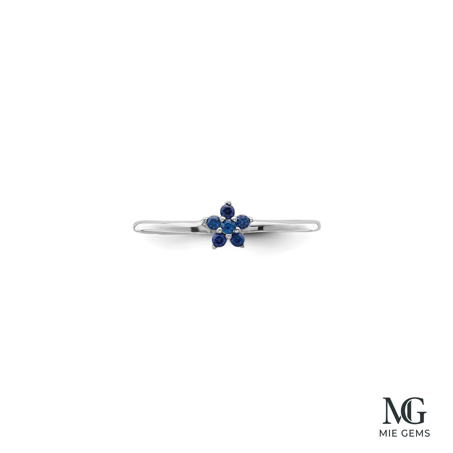 Floral Gem Bague