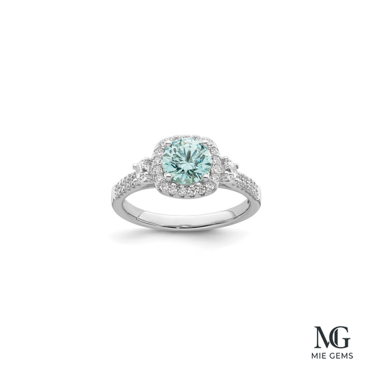 L'Amour Aquamarine Halo