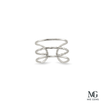 Torsade Multi-Layer Ring