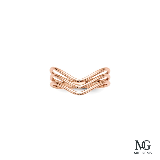 The Vague Triple-Band Ring