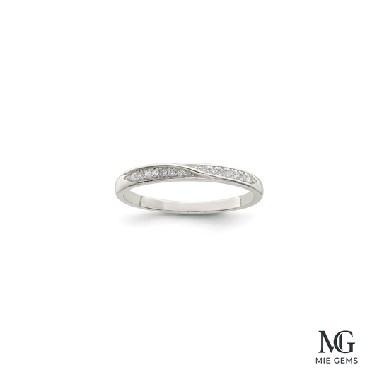 Éclat Intertwined Diamond Band
