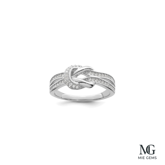 L'Amour Éternel Knot Ring
