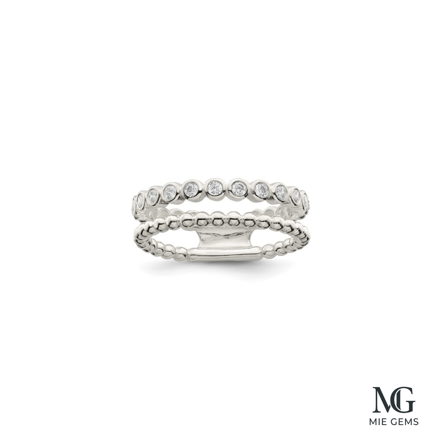 Rêve de Diamant Beaded Ring