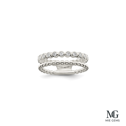 Rêve de Diamant Beaded Ring