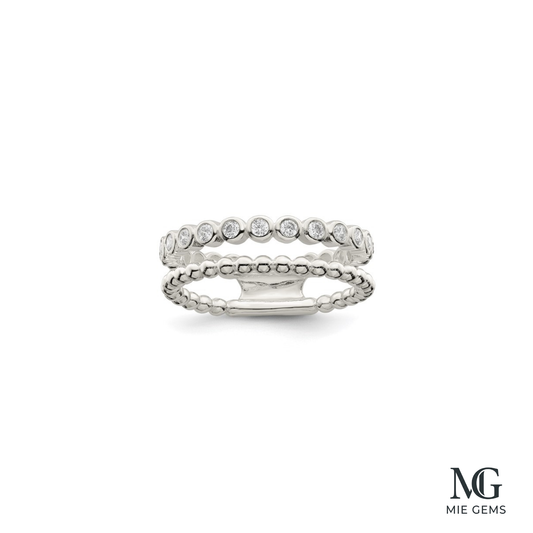Rêve de Diamant Beaded Ring