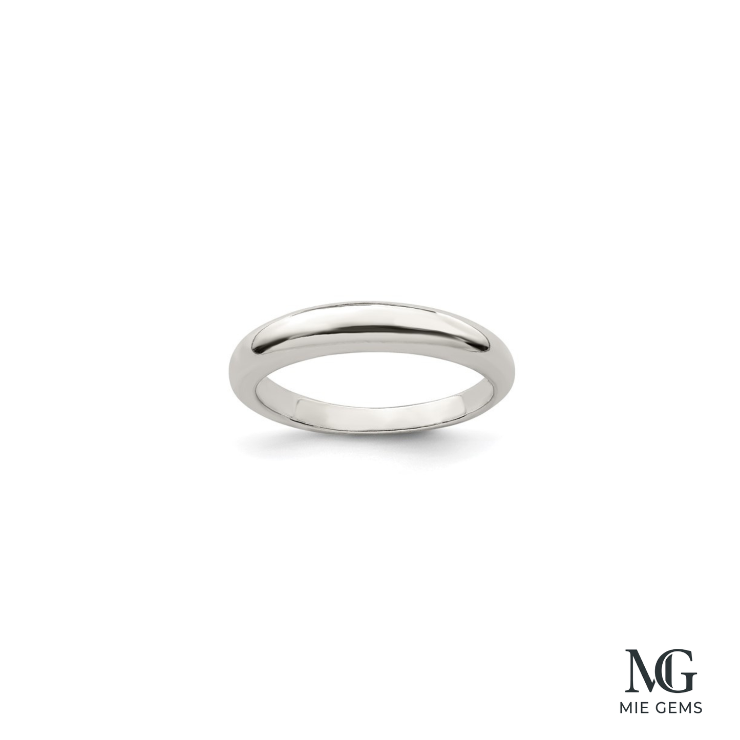 Éternel Glow Silver Band