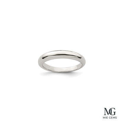 Éternel Glow Silver Band